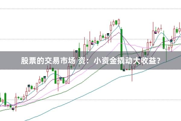 股票的交易市场 资：小资金撬动大收益？