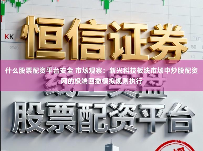 什么股票配资平台安全 市场观察：新兴科技板块市场中炒股配资网的极端回撤模拟规则执行
