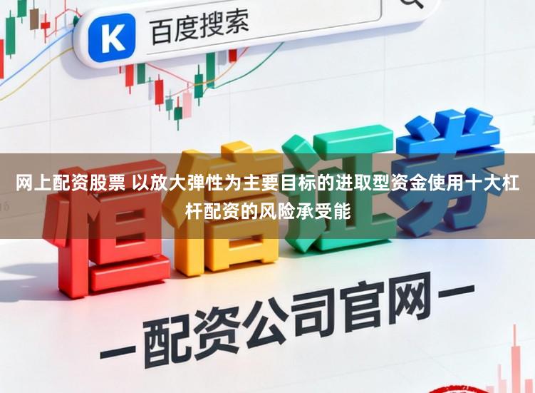 网上配资股票 以放大弹性为主要目标的进取型资金使用十大杠杆配资的风险承受能