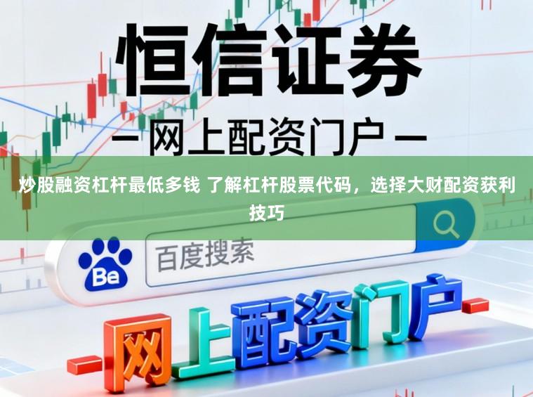 炒股融资杠杆最低多钱 了解杠杆股票代码，选择大财配资获利技巧